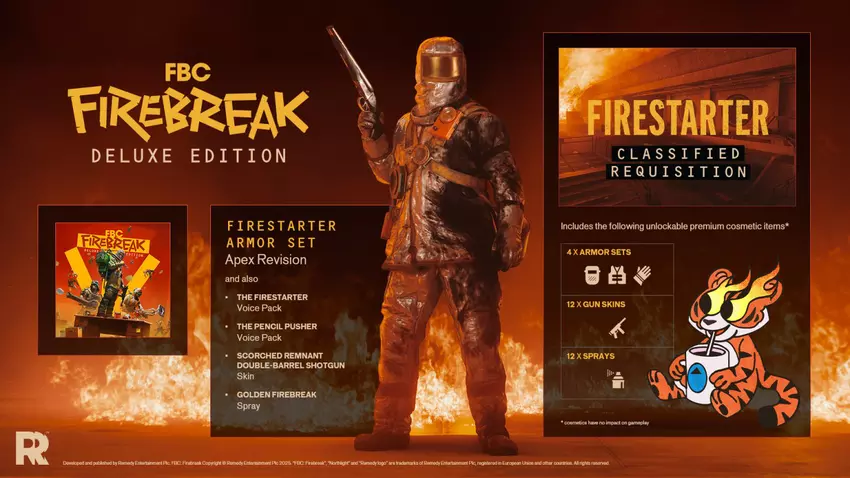 Remedy Studio hat Details über die Deluxe-Edition von FBC: Firebreak