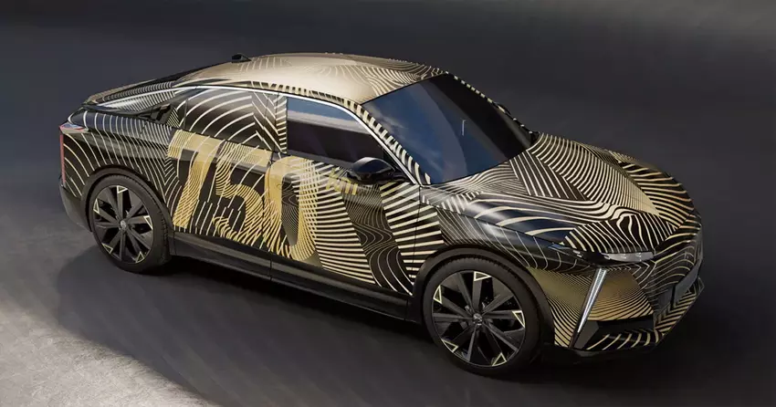 DS Automobiles hat Teaser eines elektrischen Fastback-Crossovers mit einer Reichweite von 750 km veröffentlicht