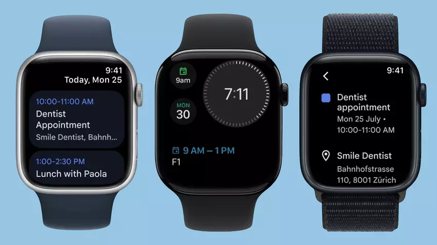 Die Google Kalender-App ist jetzt auf der Apple Watch verfügbar, aber ihre Funktionen sind eingeschränkt