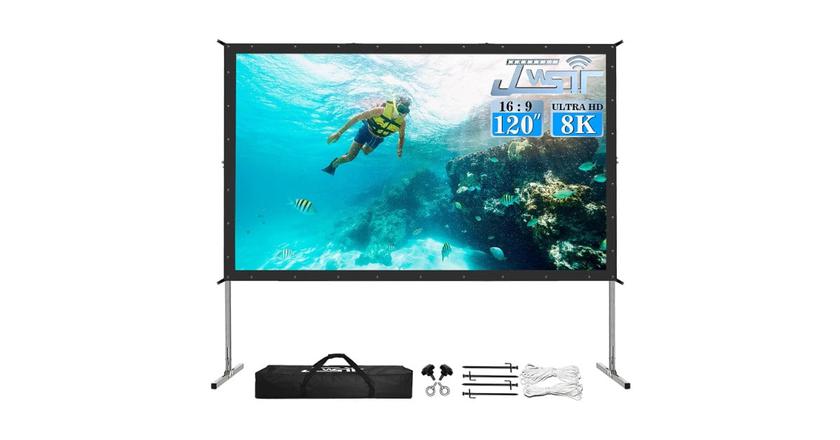 JWSIT mobile leinwand mit ständer