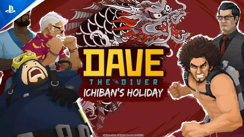 Ichiban's Holiday, ein DLC mit Yakuza/Like a Dragon Charakteren und neuen Minispielen, wurde für Dave the Diver angekündigt