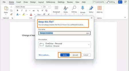 Microsoft Word speichert jetzt Dokumente automatisch in der Cloud