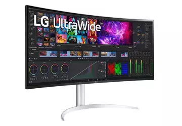 LG 40WP95X-W 39,7-Zoll: Ultrabreiter Curved-Monitor für ...
