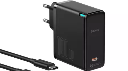 Das Baseus 100-Watt-GaN-Ladegerät mit USB-C-Anschluss ist im AliExpress 11.11-Verkauf für 35 $ erhältlich
