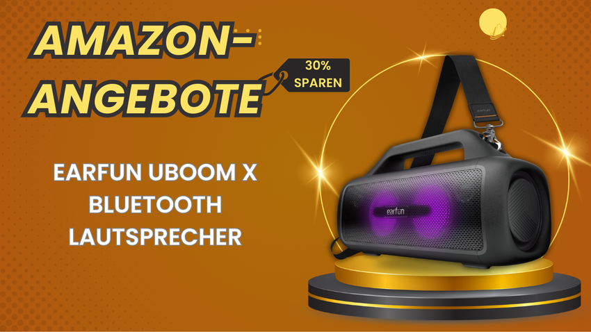 EarFun UBOOM X Bluetooth Lautsprecher – Jetzt 48€ günstiger!