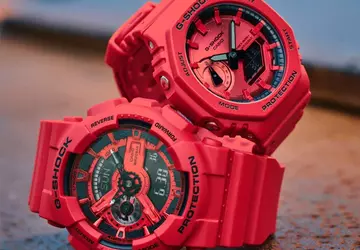 Casio hat vier leuchtend rote G-Shock-Modelle ...