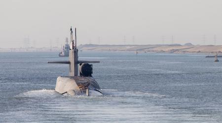 Ein atomgetriebenes US-U-Boot der Ohio-Klasse mit 154 Tomahawk-Marschflugkörpern mit einer Reichweite von bis zu 2.500 Kilometern ist im Nahen Osten eingetroffen