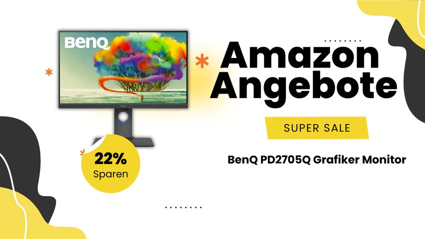 BenQ PD2705Q Designer Monitor – Jetzt 64€ günstiger!