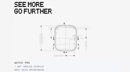 Es ist offiziell: Die CMF by Nothing Smartwatch wird ein 1,96-Zoll-AMOLED-Display mit 600 nits Helligkeit erhalten.