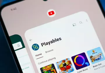 YouTube hat einen Bereich mit Playables-Spielen ...