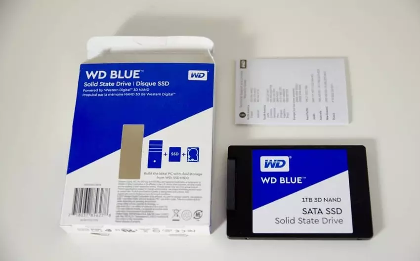 WD Blue 3D NAND langzeit datenspeicher