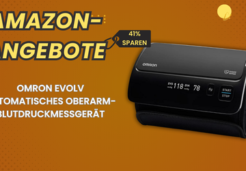 OMRON EVOLV Automatisches Oberarm-Blutdruckmessgerät – 41% ...