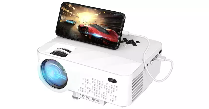 TOPVISION handy beamer iphone