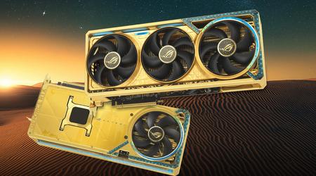Das ist keine Metapher: Asus hat eine Reihe von exklusiven goldenen RTX 5090-Grafikkarten veröffentlicht