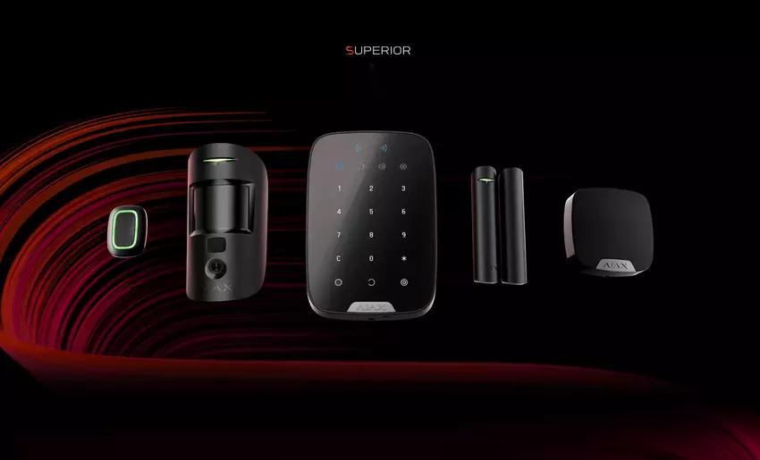 Ajax Systems kündigt Superior an: eine neue Reihe von drahtlosen Sicherheitsgeräten
