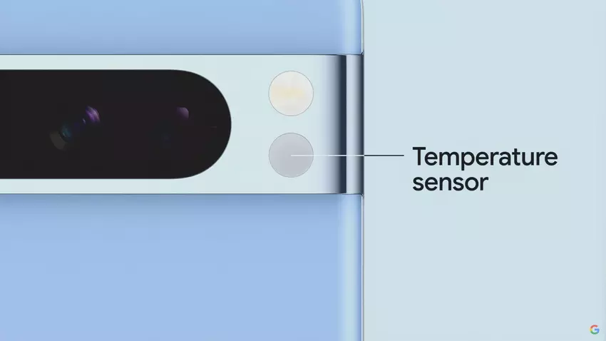 Google Pixel 8 Pro mit Feature-Drop-Update lernt, die Körpertemperatur zu messen
