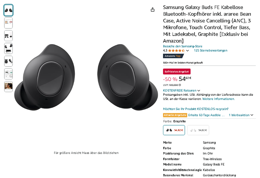 Samsung Galaxy Buds FE