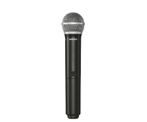 Shure BLX2/PG58 Funkhandsender mit PG58 Gesangsmikrofonkapsel
