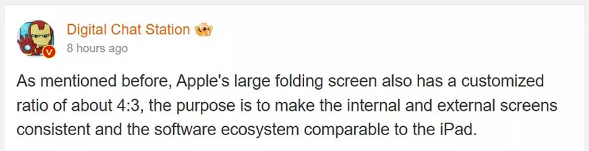 Übersetzung der Nachricht der Digital Chat Station