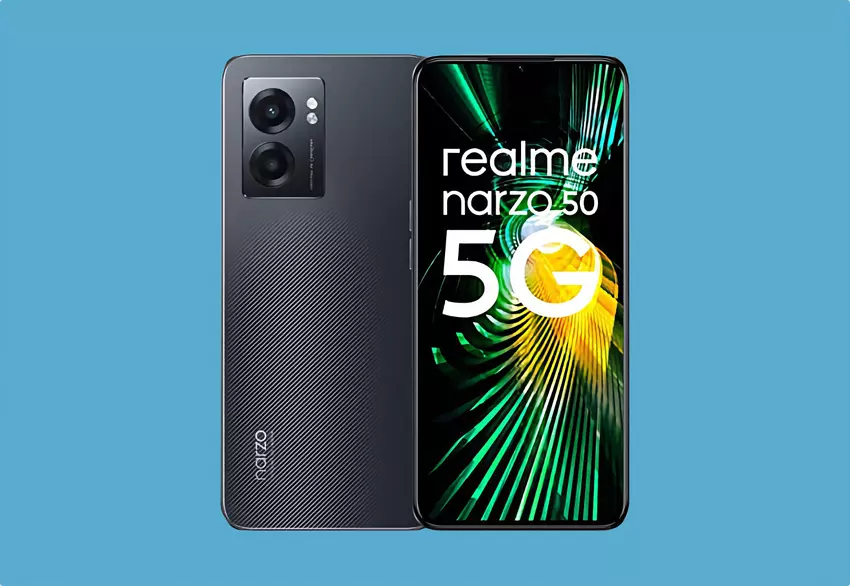 realme Narzo 50 mit 90 Hz-Bildschirm, Dimensity 810-Chip, 5000 mAh-Akku und NFC ist auf Amazon für 129 Euro (30 Euro Rabatt) erhältlich