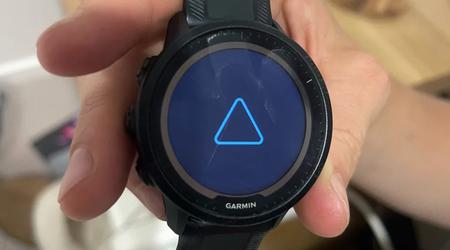 Nutzer von Garmin-Uhren berichten von einem Fehler im Update, der dazu führt, dass die Geräte beim "blauen Dreieck" einfrieren