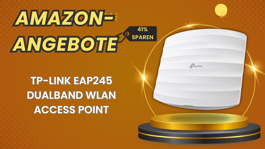 TP-Link EAP245 Access Point – Jetzt 44€ sparen mit 41% Nachlass!