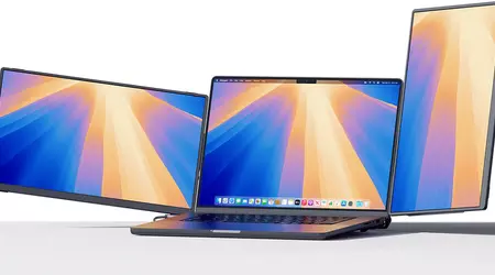 Ein Laptop - drei Bildschirme: Jsaux hat den tragbaren FlipGo Horizon mit zwei Bildschirmen vorgestellt