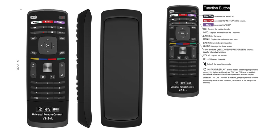 Vizio Universalfernbedienung beste universalfernbedienung für vizio smart tv