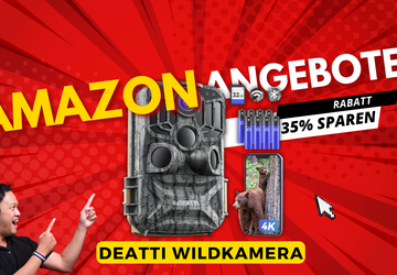 DEATTI 4K-Wildkamera mit App – Jetzt ...