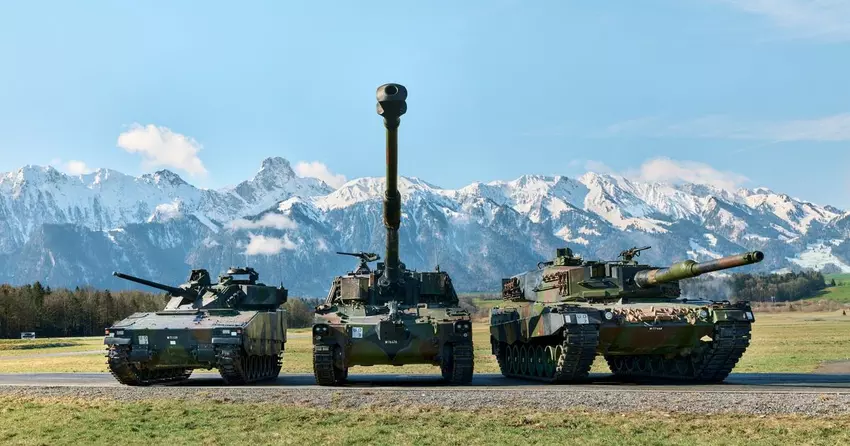 Schweizer Bundespräsident will Verbot von Waffenreexporten in die Ukraine überdenken