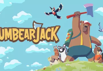 Ein Bär mit einer Axt wartet ...