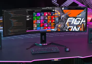 Gigabyte enthüllt einen gebogenen QD-OLED-Gaming-Monitor mit ...