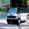 Innenraum des Elektrofahrzeugs mibot mini EV