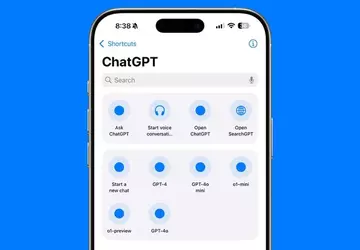 OpenAI fügt der Apple Shortcuts-App die ...
