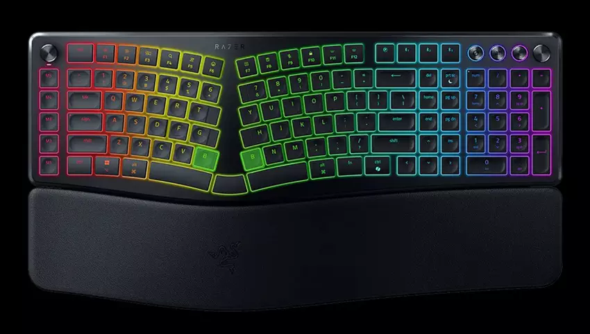 Razer Pro Type Ergo mit RGB-Beleuchtung