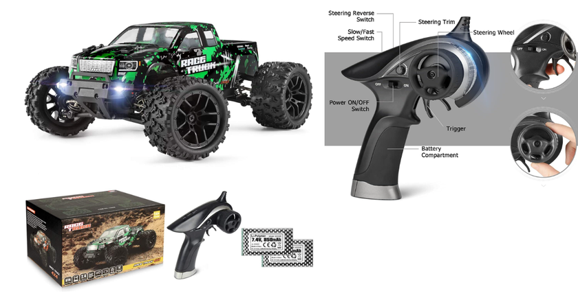 1:18 HAIBOXING All Terrain rc cars unter 100