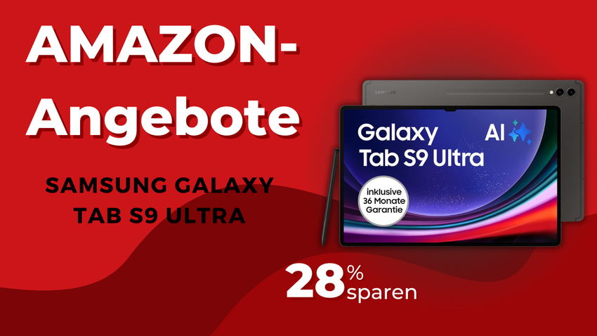 Samsung Galaxy Tab S9 Ultra mit S Pen – Jetzt 397€ günstiger!