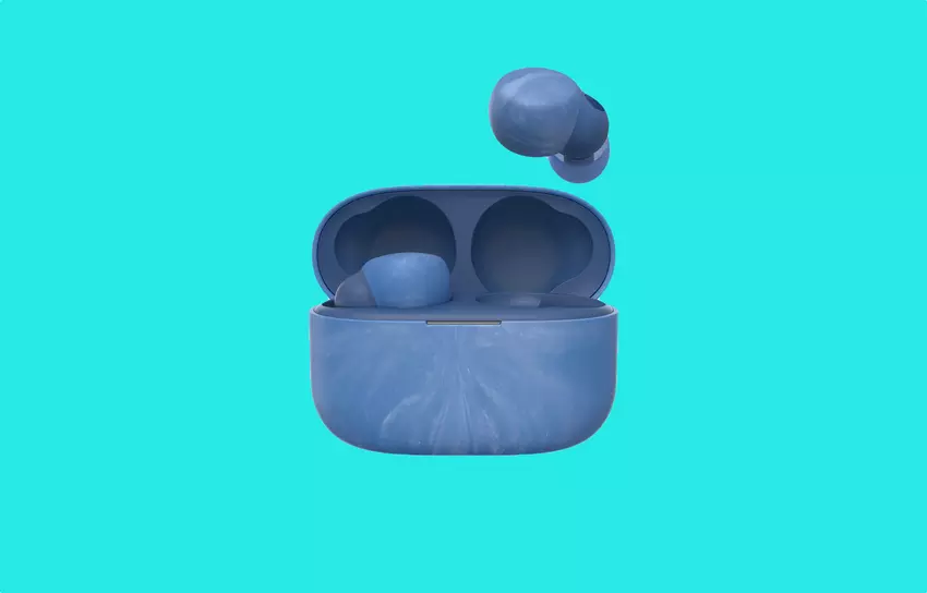 Sony hat die LinkBuds S Earth Blue TWS-Kopfhörer vorgestellt, die aus recyceltem Flaschenplastik hergestellt sind