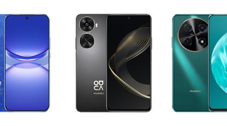 Ab €280: Huawei nova 12s, Huawei nova 12 SE und Huawei nova 12i haben ihr Europadebüt gegeben