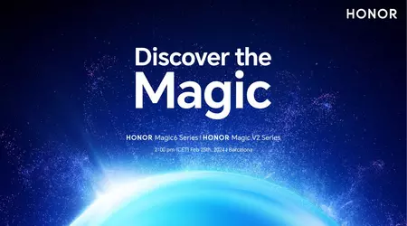 Es ist offiziell: Honor wird auf dem MWC 2024 die Flaggschiffe Magic 6 und das faltbare Smartphone Magic V2 RSR vorstellen