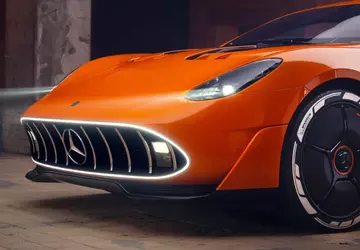 Der neue Supersportwagen von Mercedes-AMG wird ...