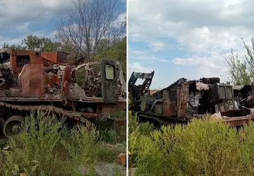 Ukrainische Streitkräfte zerstören russisches Boden-Luft-Raketensystem S-300V4 ...