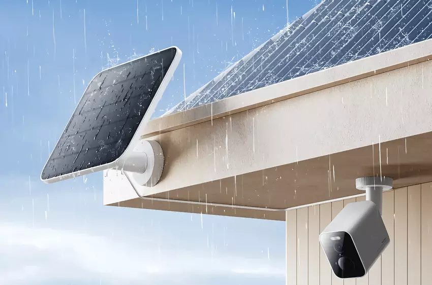 Xiaomi hat ein Solarpanel für Außenkameras mit IP66-Schutz und 5 W Leistung vorgestellt