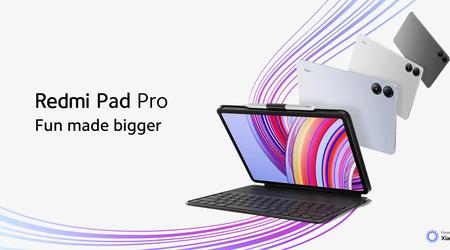 Redmi Pad Pro mit 120Hz Bildschirm und Snapdragon 7s Gen 2 Chip in Europa vorgestellt
