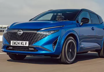 Ein Nissan Qashqai hat das gesamte ...