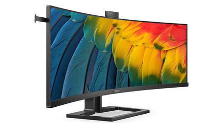 Philips stellt 40B1U6903CH vor: 40-Zoll-Monitor mit gebogenem 5K-Display und integrierter Webcam