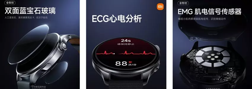 Design der Xiaomi Watch 5