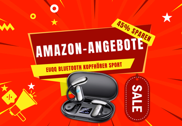 EUQQ Bluetooth Kopfhörer Sport: Jetzt 18€ ...