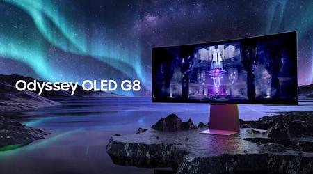 Samsung hat einen neuen Odyssey OLED G8-Monitor mit einem 34-Zoll-Bildschirm, 175Hz-Unterstützung und einem Preis von 1.068 Euro vorgestellt