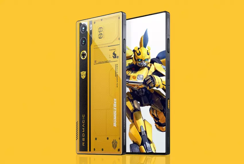 nubia enthüllt die Red Magic 9 Pro+ Bumblebee Transformers Edition mit thematischem Zubehör und Geschenkverpackung